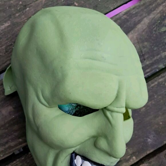 Vintage Official 1994 New Line productions Jim Carrey The Mask  Halloween Mask - Picture 4 of 13